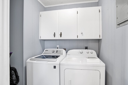 Full size washer and dryer