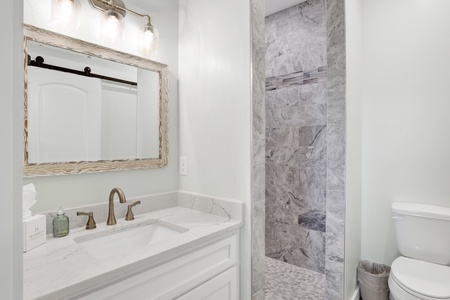 Master Bathroom 1 - with a single vanity