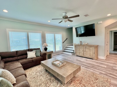 Beach Time is a 4 bedroom, 3 bath home