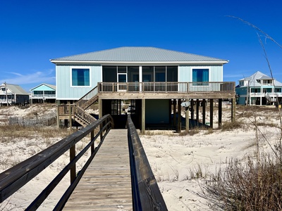 Silver Linings has a screened-in porch