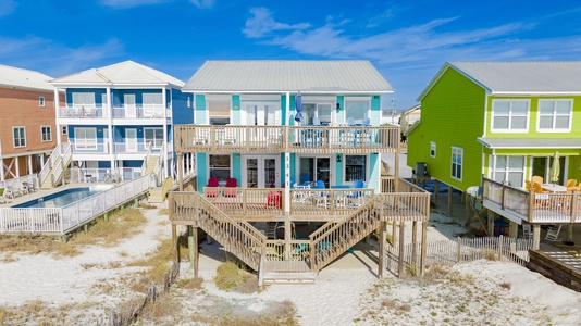 The West side of the duplex is called Sweet Beach Home Alabama also managed by Harris Vacations