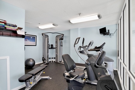 Community fitness room
