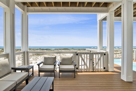 Beautiful views from multiple balconies
