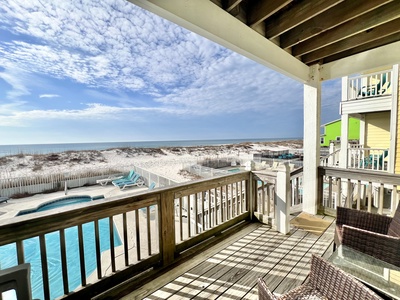1st floor balcony