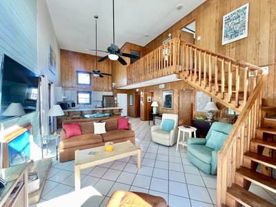 Muldoon Beach House has 3 bedrooms and 2 bathrooms