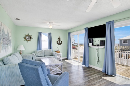 Bright open living area