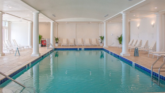 Indoor Pool at Beach Club