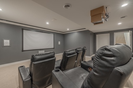 Elevate your movie nights in the home theatre!