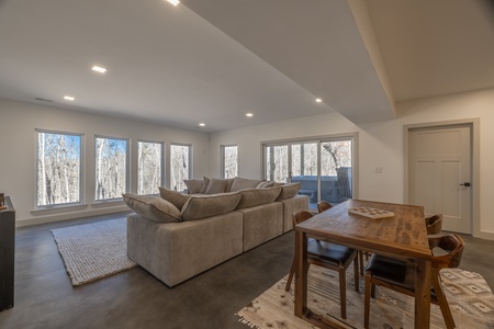 Newly finished lower level living space!