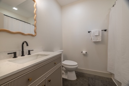 3rd full bath in the lower level