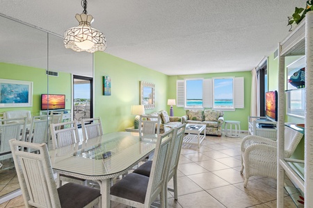 Dining and Living Area