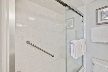 Primary Shower and Tub Combination