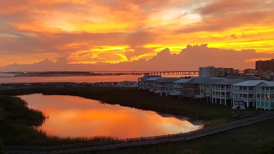 Sunset Balcony View