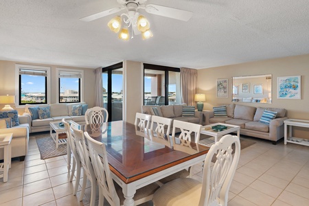 Dining and Living Area