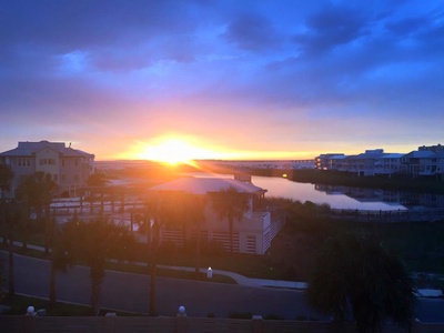 Sunset Balcony View