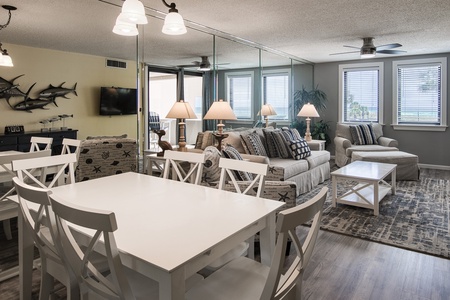 Dining Room and Living Room