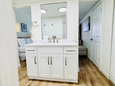 Guest Bathroom Vanity Area