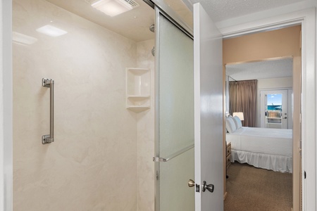 Primary Bathroom with Shower Tub Combination