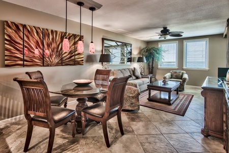 Dining Room & Living Room