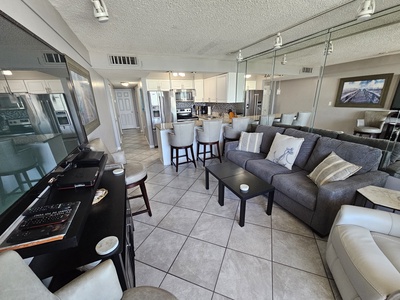 Living and Kitchen Area