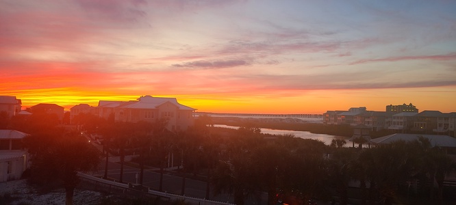 Sunset View from Balcony