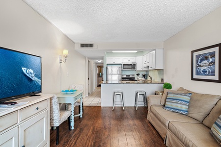 Living and Kitchen Area