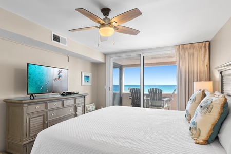 Wake up to stunning ocean views from your bed, then step onto your private balcony for morning coffee with endless sea vistas.