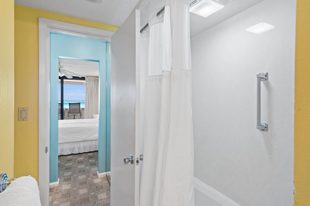 Bathroom with Tub Shower Combination