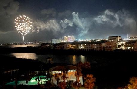 Fireworks from Balcony