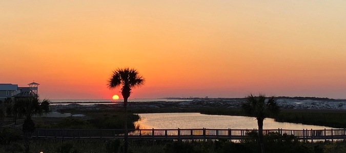 Balcony Sunset View