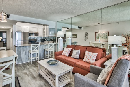 Living Area / Kitchen