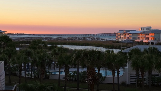 Sunset View from Balcony
