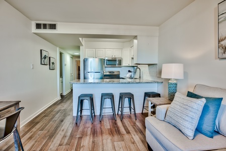 Kitchen from Living Room