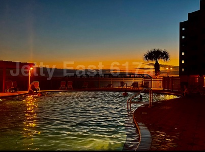 Pool at night