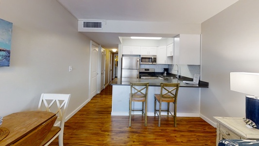 Kitchen from Living Room