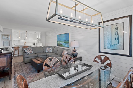 Living Room & Dining Table