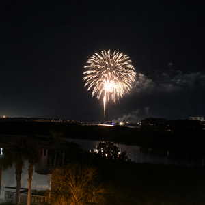 Harborwalk Fireworks View
