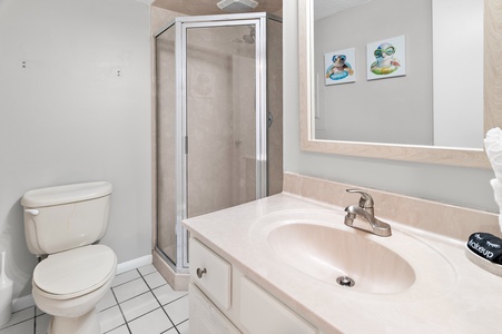 Guest Bathroom with Walk In Shower