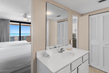 Vanity Area in Guest Bathroom