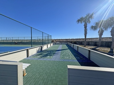 Shuffleboard Court