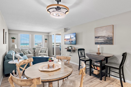Dining and Living Area