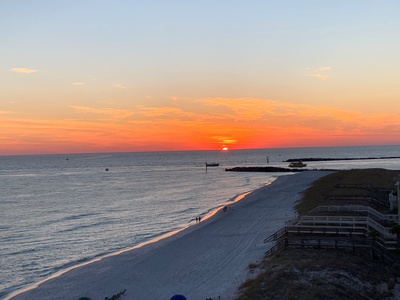 Sunset from Big Balcony