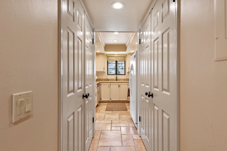 Laundry closet and pantrey