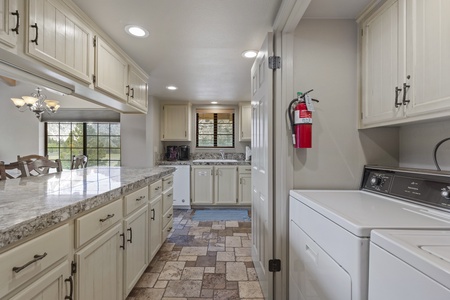 Laundry closet