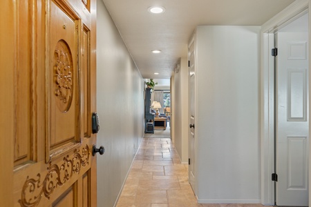 Entrance into condo