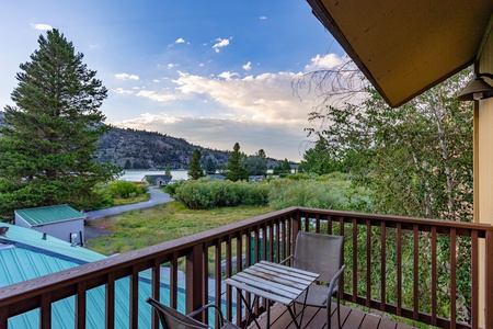 June Lake views from the back deck