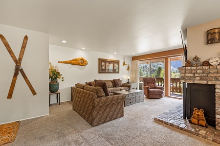 Living area with plenty of seating