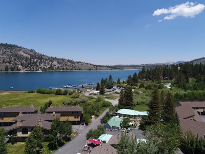 Steps to the June Lake Marina