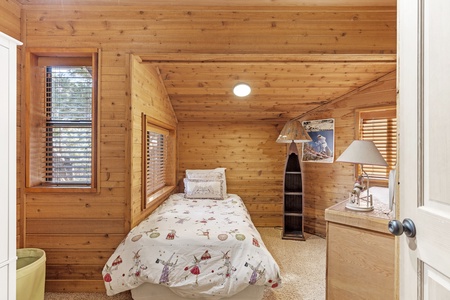 Fourth Upstairs Bedroom with Twin Bed, Perfect for Kids