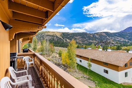 View from deck